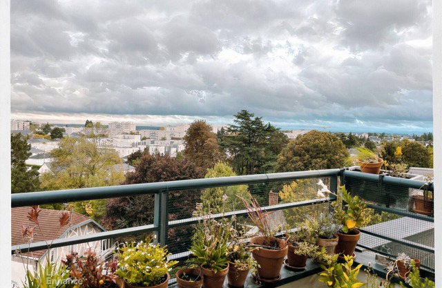 Cosy studio with panoramic terrace & parking