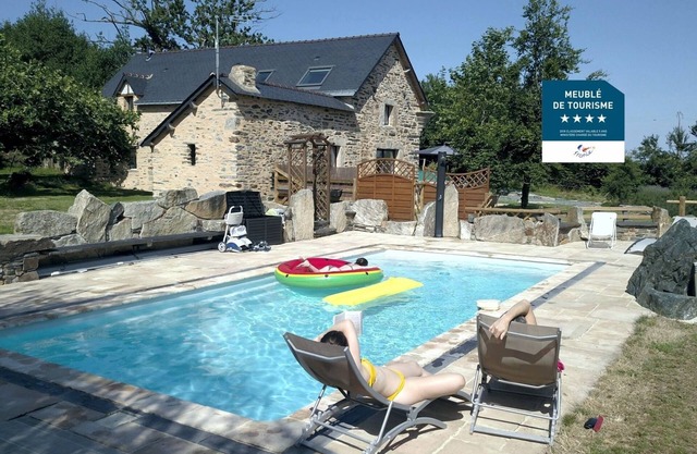 Cottage with pool between Redon and Roche Bernard