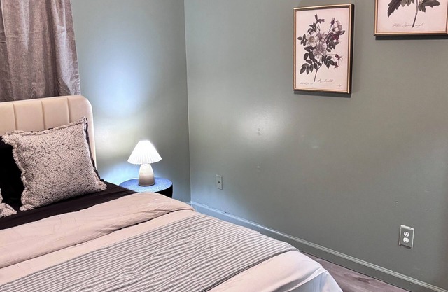 Cozy 1-bedroom private unit with shared amenities.