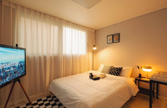 Cozy 3-bedroom, 6person, Incheon bupeong station, free parking,