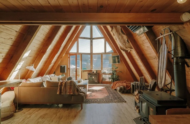 Cozy A-Frame with Million Dollar Views!