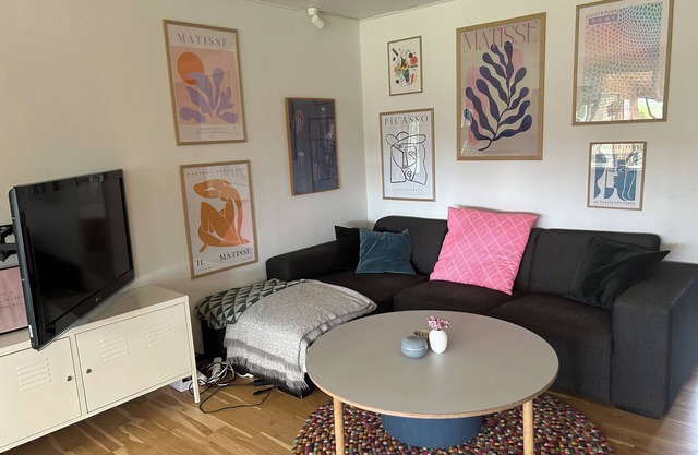 Cozy house by Odense River and close to the city's museums and life