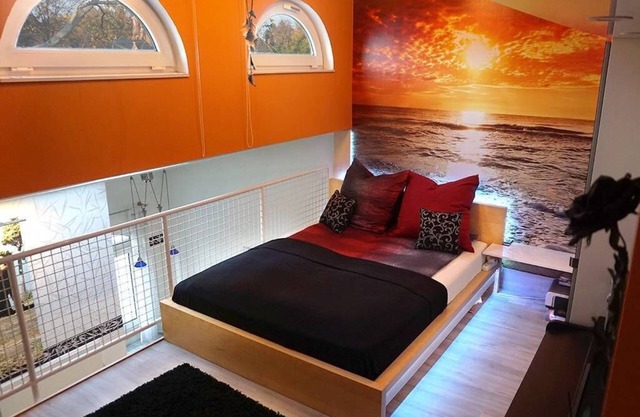 Cozy loft apartment in terraced house style