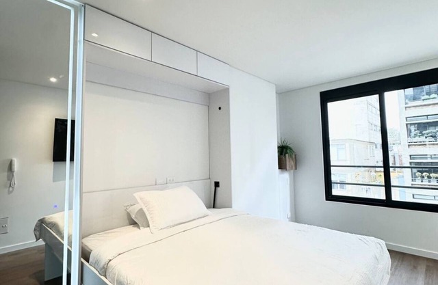 Cozy studio 1-bedroom with WiFi and fitness room in enjoyable Bogotá