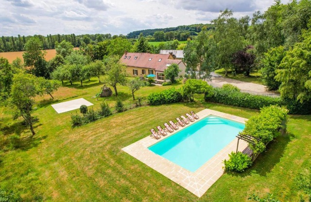 Crazy Villa Les Terres Douces 28 - Heated pool - Basket - 2h Paris - 31p