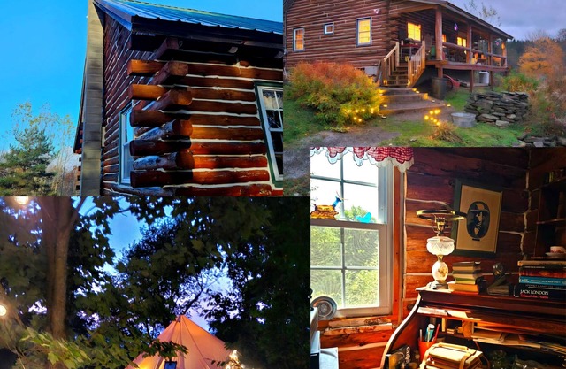 Cross Hill Getaway - Log Cabin & Glamping Retreat