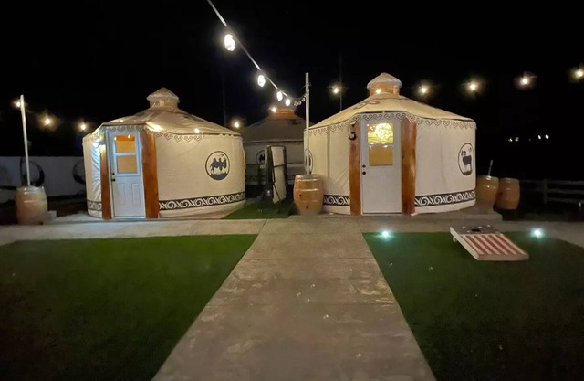 Customized YurtsnWe also offer tiny homes , RVs, and a place to host your event