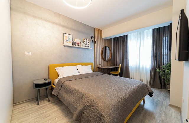 Deluxe 1-bedroom apartment in wonderful Bacău with WiFi, AC
