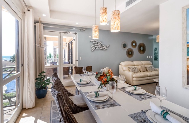 Deluxe, Beachfront Apartment w/Shared Pools, Free WiFi, & Central A/C