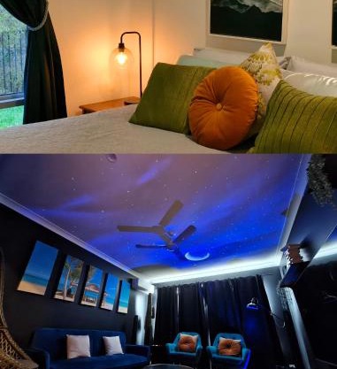 Deluxe Fully Air-conditioned 4BR House with Movie & Family Room