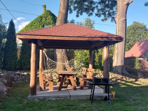 Domek na Mazurach pod jesionami