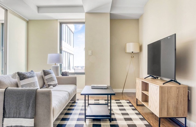Dreamy Theatre District 1BR w/Gym & W/D, near Boylston T, by Blueground