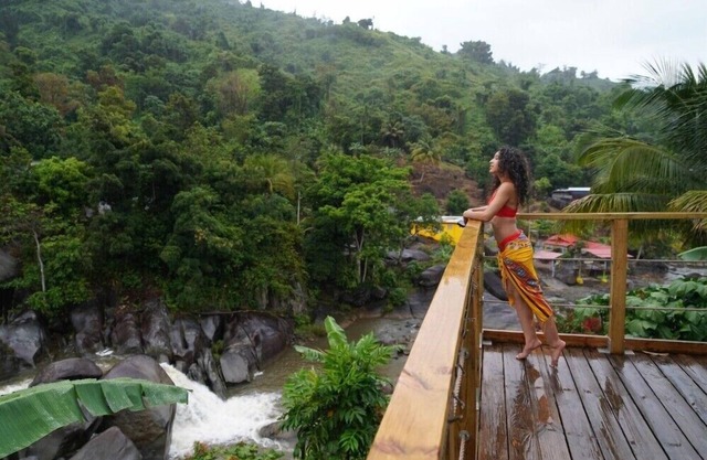El Yunque Waterfalls, forest and river tiny house at Casa Parcha w/D generator