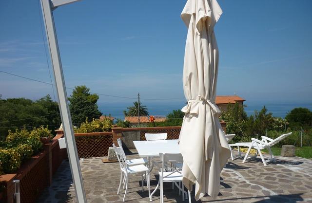 Elba island. Panoramic house at the Zanca, 3 bedrooms, 8 pax. large outdoor area