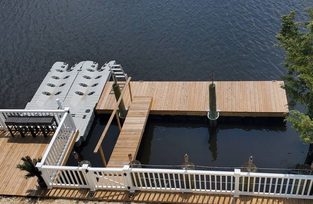 Enchanting Mystic Island Beach Home on picturesque lagoon near Jersey Shore. n