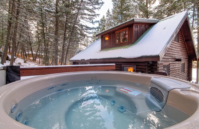 Enchanting cabin in the the Tobacco Root Mountains