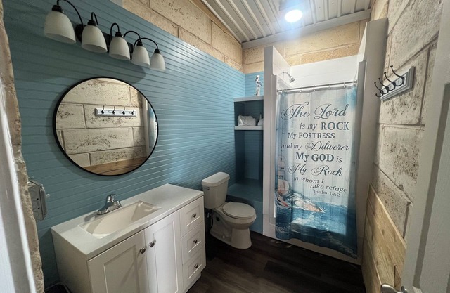 Enjoy Lake Alan Henry in Justiceburg Texas in one of our 5 Bungalows