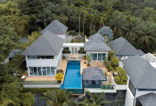Epic Mountain View 3 bedroom Pool Villa 2 mins to the layan beach