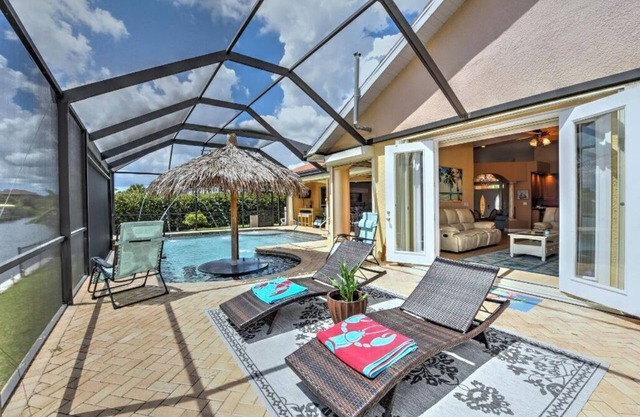 ESCAPE IN THIS LUXURY VACATION VILLA AS SOON AS YOU WALKIN IT'S VACATION TIME
