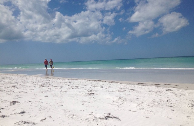 Everything inside is new and beachy! Two blocks to Bean Point Beach!