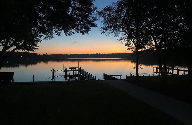 Family friendly lakefront home with private boat ramp and dock