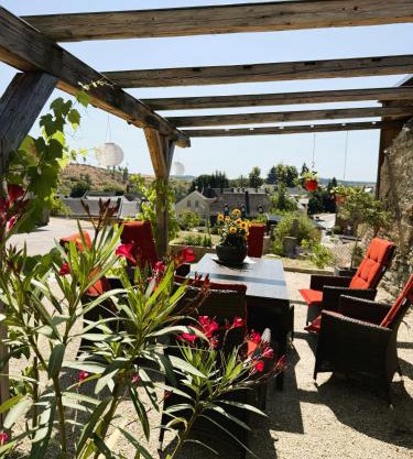 Ferienwohnung im Chaletstil Sonnenidyll 51 qm Wellness Fitness Sauna Bergrödelhof