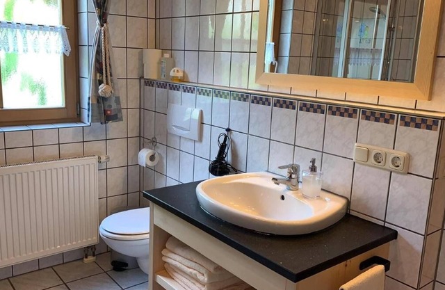 Ferienwohnung mit Terrasse und Reitplatz