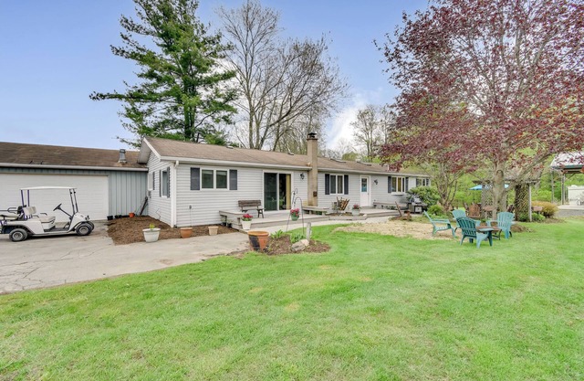 Fishing Pond & Spacious Yard: Quiet Home in Sodus!
