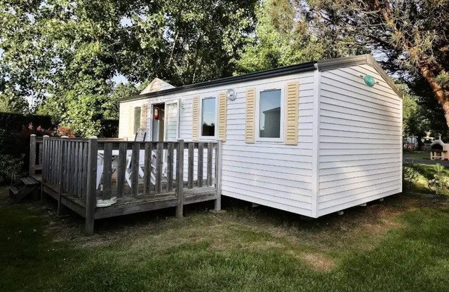 Flower Camping Le Pavillon * - Mobile home Standard 32m2 - 2 bedrooms + Terrace 7 people