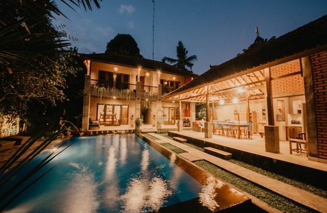 Four-Bedroom private pool villa Ubud