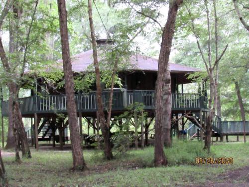 Georgia's Family-Friendly Octagon Cabin Getaway in Claxton