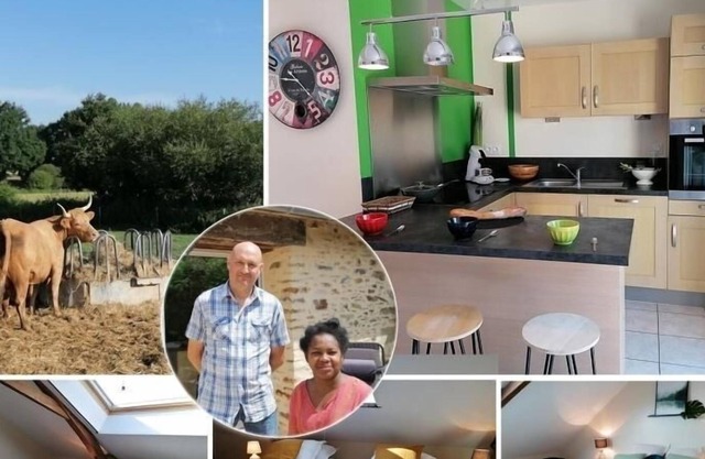 Gite Cossé-le-Vivien, 3 bedrooms, 6 persons