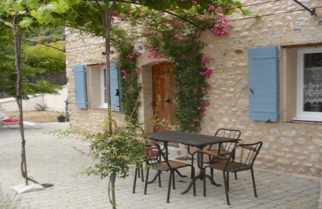 GITE ENTIRELY RESTORED AT LANCIENNE IN SMALL PROVENCAL VILLAGE