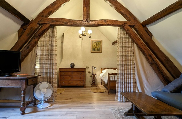 Gite Neuvy-Saint-Sépulchre, 3 bedrooms, 6 persons