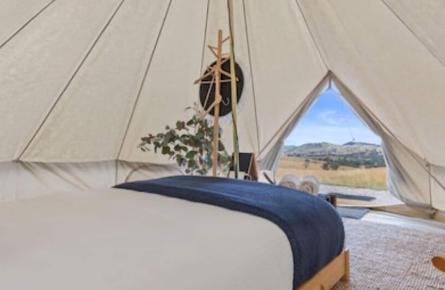 Glamping reservation at Mudgee