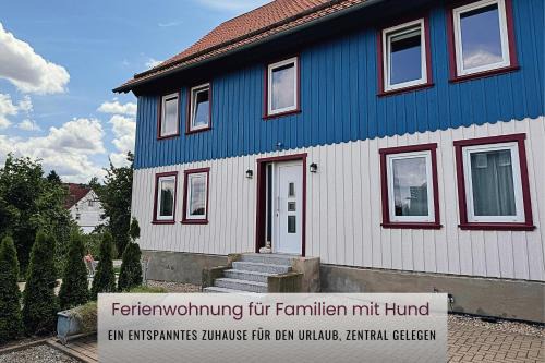 Haus Asgard - Komfortable Ferienwohnung für Familien mit Hund, zentral gelegen im Harz