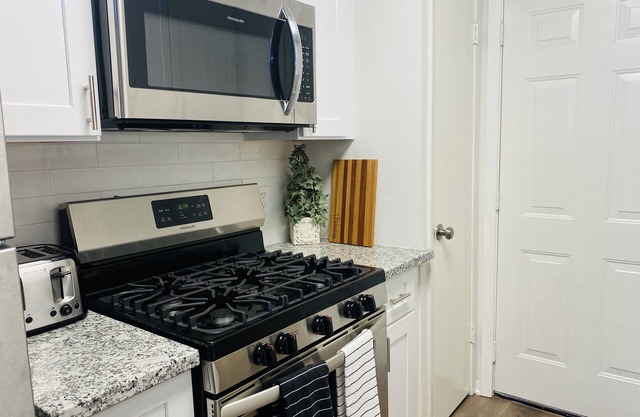 Hobby Airport and very affordable your Home Away from Home