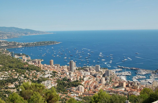 holiday apartment overlooking Monte Carlo