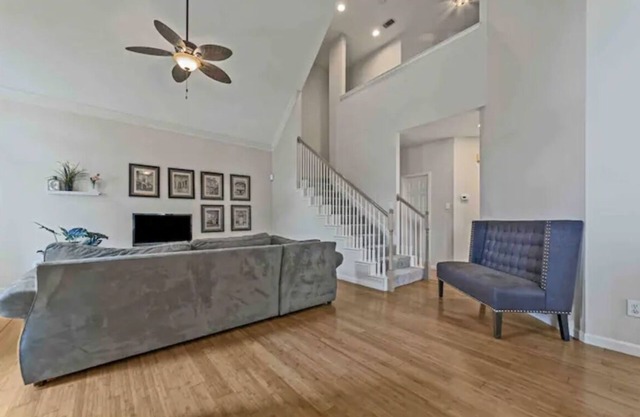 Home away from home with big private fenced backyard