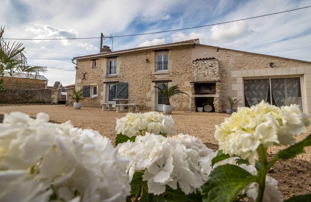 Homerez - Charming House in Arçay, Jacuzzi Included