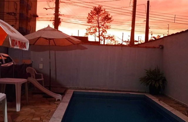 House with pool in Caragua Martin de Sá Beach