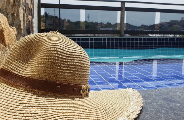 House with private roof with swimming pool, barbecue, suite, bathtub, Wi-Fi,