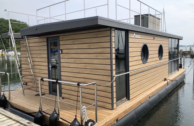 Houseboat LaFe Flensburg Fjord, Denmark