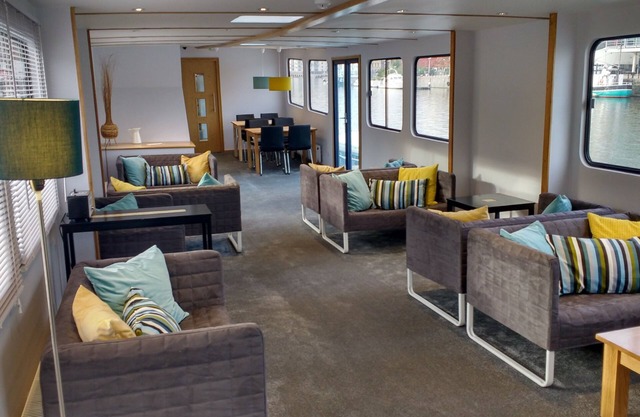 Kyle Blue - Bristol Harbour Houseboat