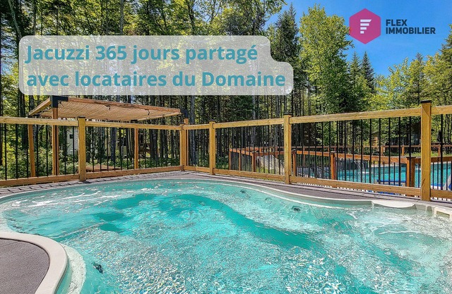 LAKAY/Spa, Pool, Sauna, Billiards, Trails/25 min from Quebec