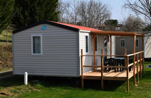 Lake Camping * - Mobil home Comfort + 32m2 (3 bedrooms) + covered terrace 4 people