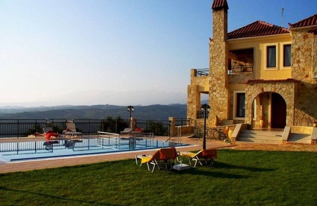 Large stone built Villa with Wonderful Panoramic Views
