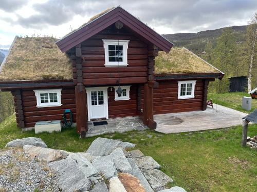 Lekker tømmerhytte
