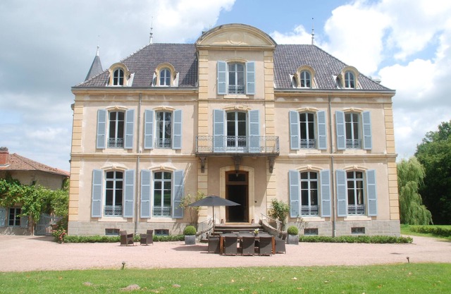 Les Bardons; holiday home with private heated pool