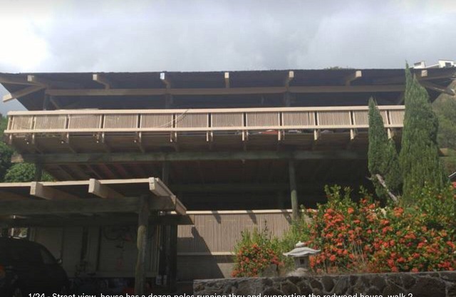 Live Local Redwood Pole house panaramic Ocean views quiet convienent nbrhood